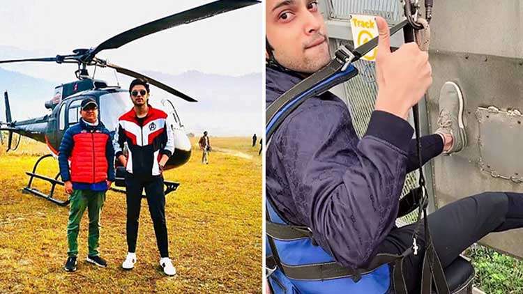 This Video Of Parth Samthaan Zip Lining In Nepal Is Not For Faint Hearted