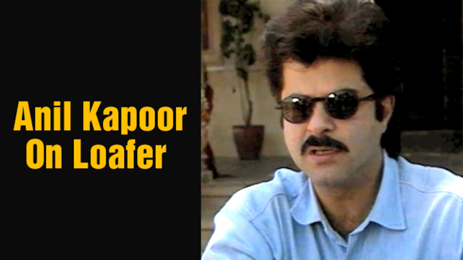 Anil Kapoor Gets Candid About His Movie Loafer | Flashback Video