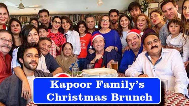 Kapoor Family’s Grand Christmas Celebration At Shashi Kapoor’s Residence