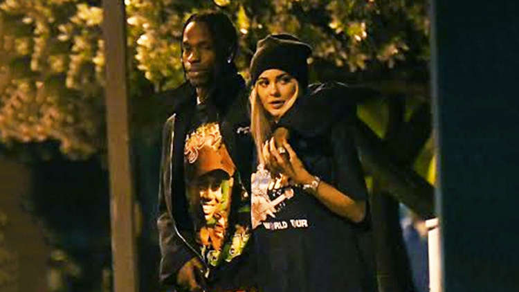 Kylie Jenner Wears Travis Scott’s Sweatsuit A Day After Partying Together At Diddy’s!