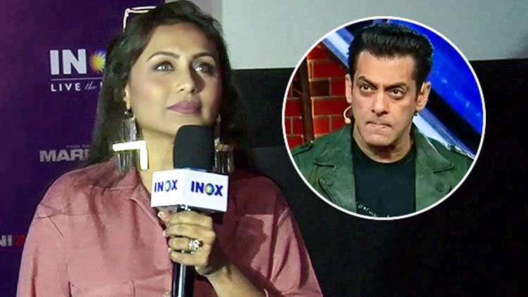 Rani Mukerjee Calls Herself Salman Khan's Senior