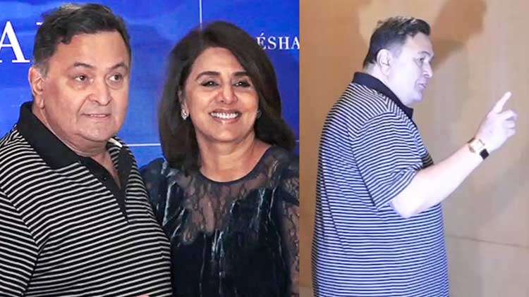 Rishi Kapoor Gets Irritated With Paparazzi