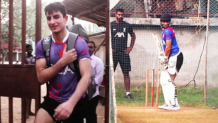 Saif Ali Khan's Son Playing Cricket Like His Grandfather Mansoor Ali Khan Pataudi