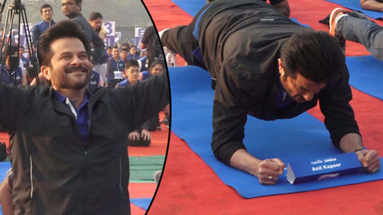 Anil Kapoor Does Planks, Becomes Part Of Guinness World Record