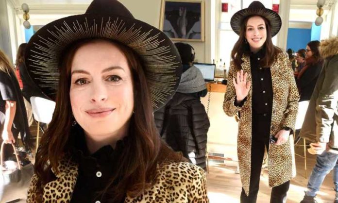 Anne Hathaway Looks Stunning at Sundance Premiere of Her Film 'The Last