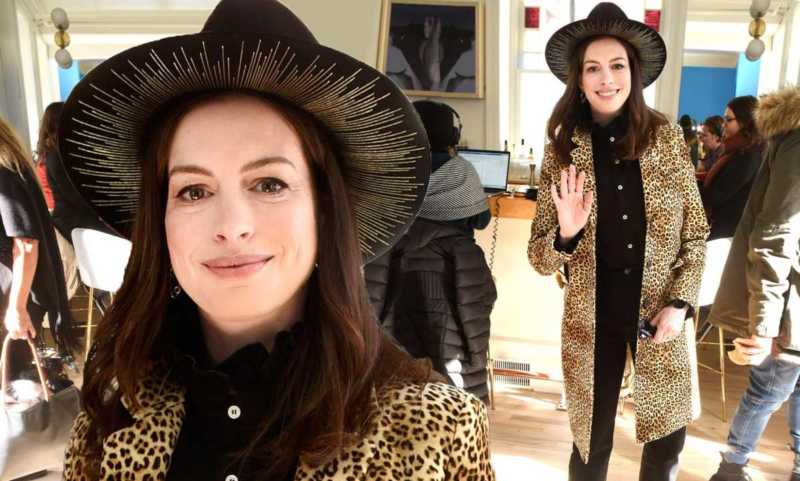 Anne Hathaway Looks Stunning at Sundance Premiere of Her Film 'The Last Thing He Wanted'