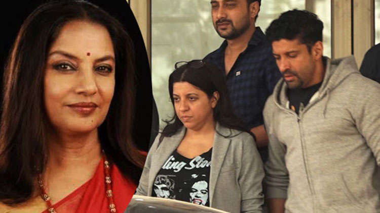 Bollywood Celebs Visit Hospital To Meet Shabana Azmi After Her Car Accident