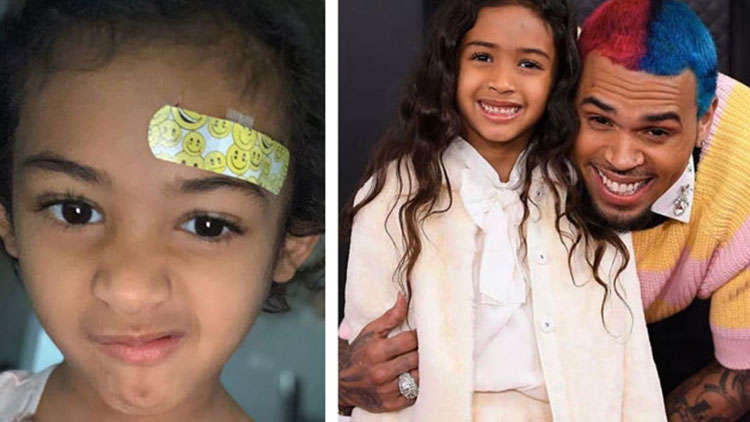 Chris Brown’s Daughter Royalty Gets Injured Dancing ‘Like Daddy”