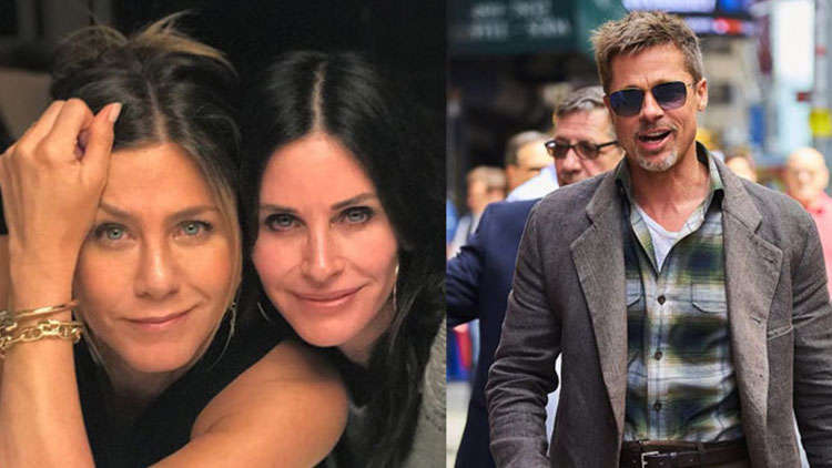 Courtney Cox’s Thoughts On Jennifer Aniston & Brad Pitt’s Reunion
