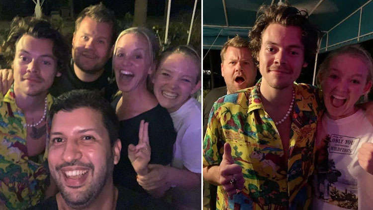 Harry Styles & Adele Vacationing Together At The Caribbean With James Corden!