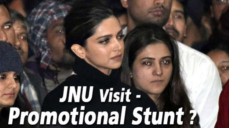 Is Deepika Padukone's JNU Visit A Promotional Stunt For Chhapaak?