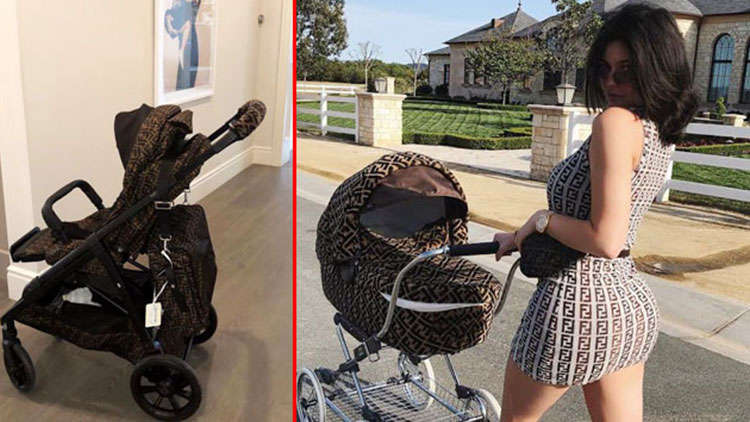 Kylie Jenner Buys Stormi $4000 Fendi Stroller & Diaper Bag!