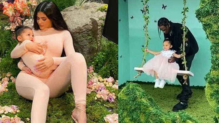 Kylie Jenner & Travis Scott Surprise Stormi With Second Birthday Party