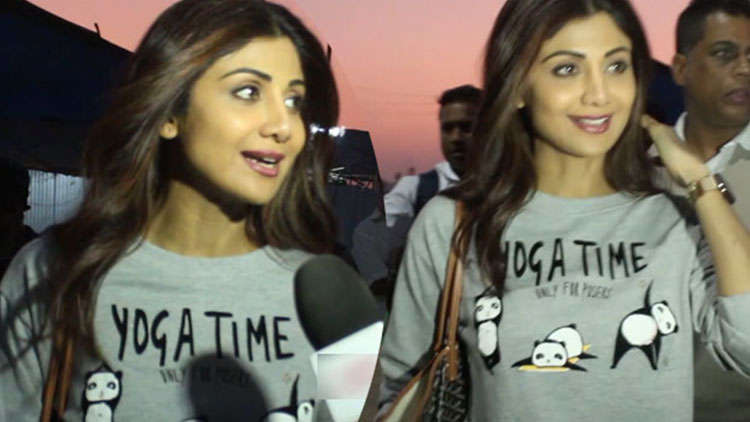 Shilpa Shetty Spotted On The Sets Of Hungama 2