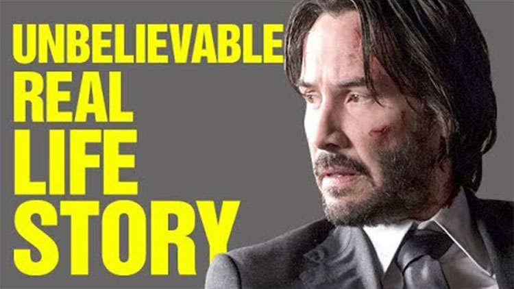 The Unbelievable Life Story Of Keanu Reeves