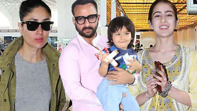 Watch How Members Of Pataudi Family Behave At Airport