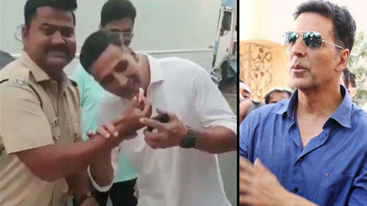 Akshay Kumar Celebrates A Police Officer's Birthday