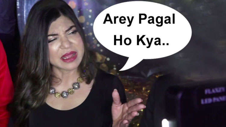 Alka Yagnik Angry On Reporter At The Launch Of Sa Re Ga Ma Pa Little Champs