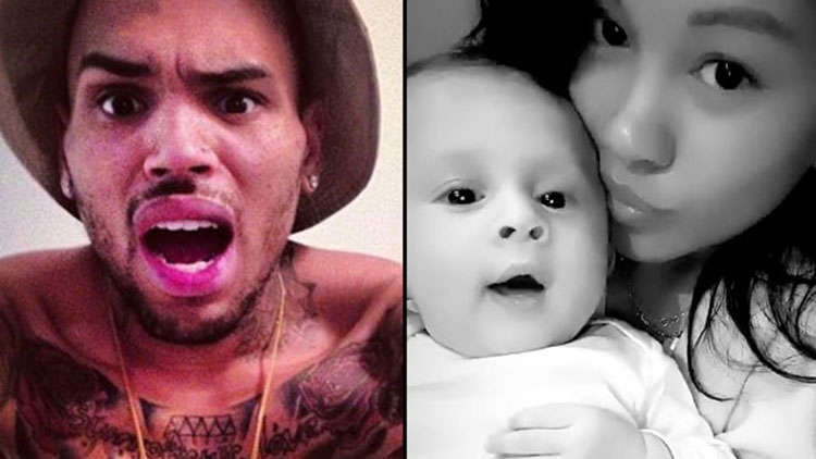 Ammika Harris CLAPS BACK at troll accusing her of taking her & Chris Brown’s son Aeko away