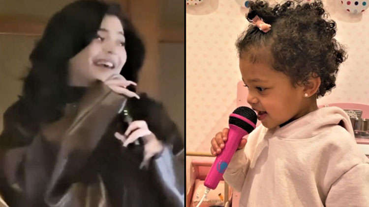 Kylie Jenner Makes Stormi Sing Rise and Shine