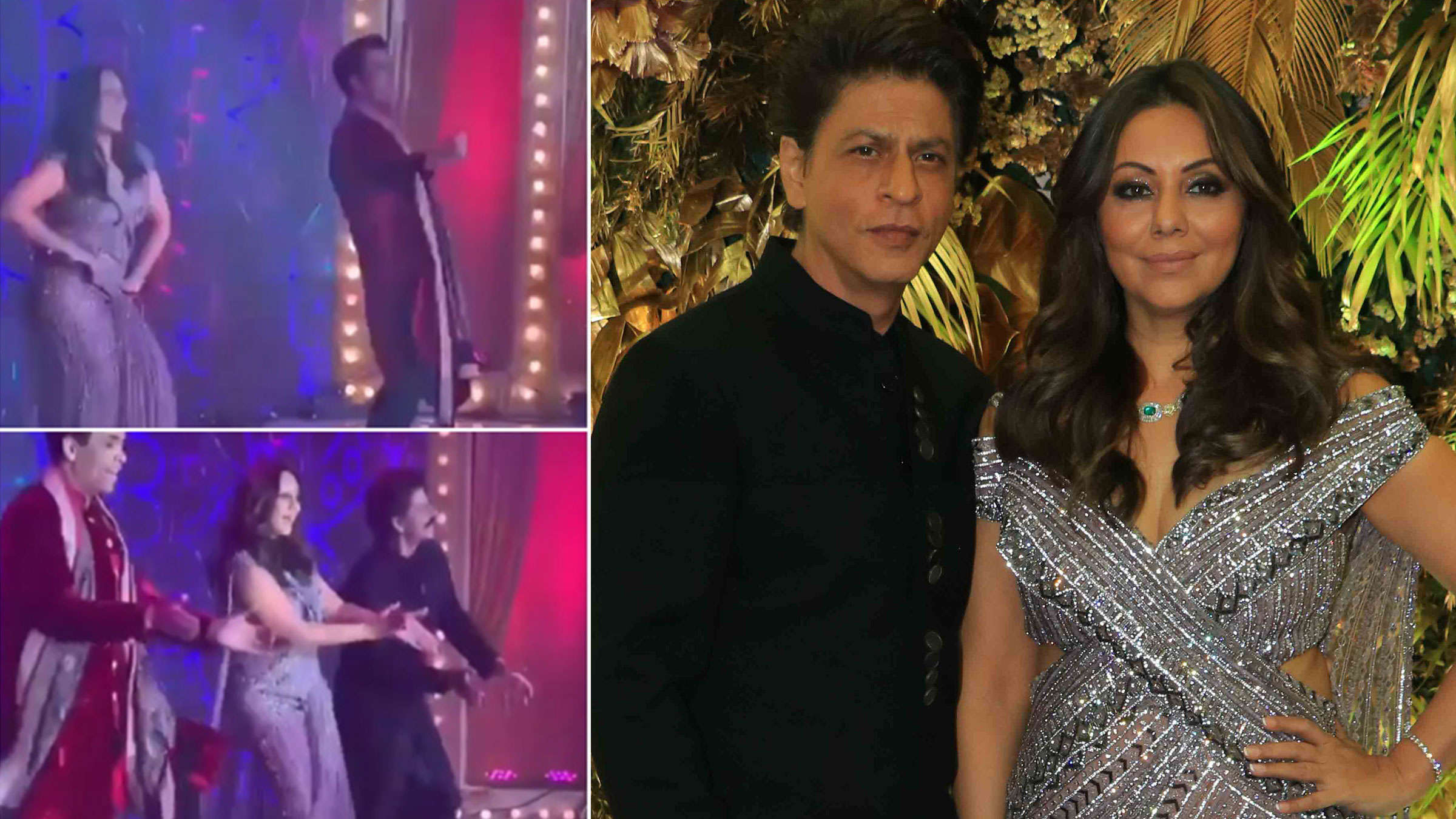 Shah Rukh And Gauri Dancing Together At Armaan Jain's Reception