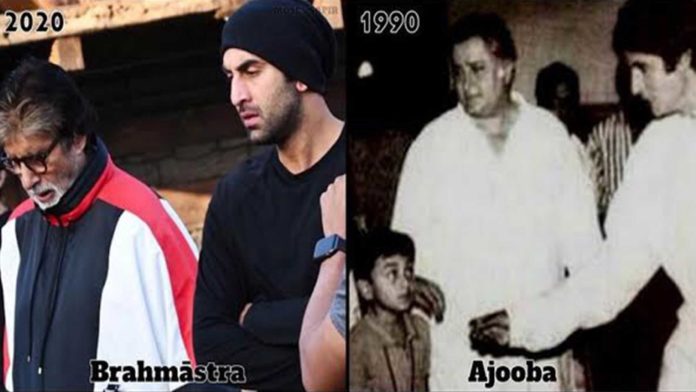 Amitabh Bachchan Continuous To Praise His Brahmastra Co-Star Ranbir Kapoor; Shares A Throwback Picture