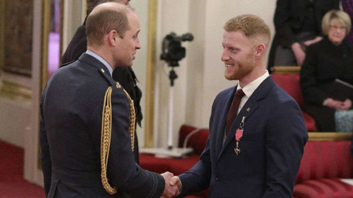 Ben Stokes Bestowed With A Royal Honor At The Buckingham Palace