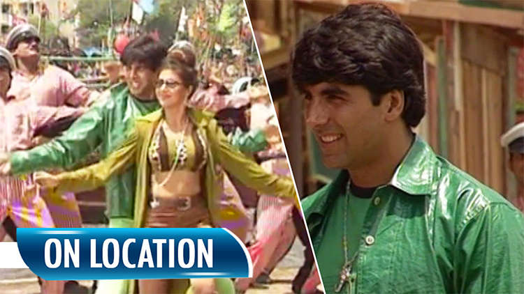 On The Sets Of Aflatoon | Akshay Kumar | Urmila Matondkar | Bollywood Flashback