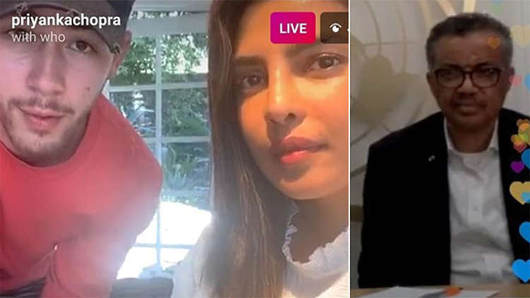 Priyanka And Nick Interact With Doctors To Spread Awareness About COVID-19