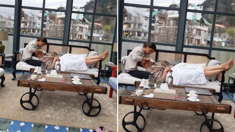 Here’s How Kangana Ranaut Is Getting Pampered By Her Sister Rangoli; Check Out