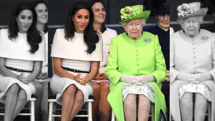 Megan Markle And Queen Elizabeth Come Face-To-Face After The Royal Exit