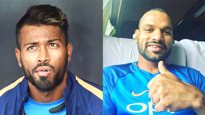Shikhar Dhawan & Hardik Pandya Return To The Squad To Play Against South Africa