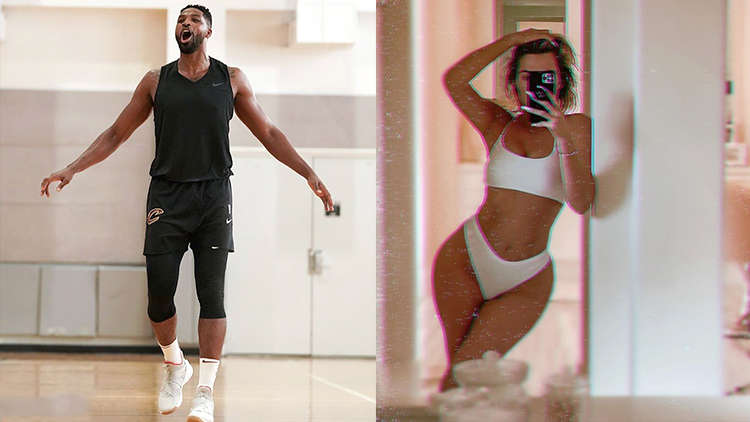 Tristan Thompson Can’t Resist Commenting on Khloe Kardashian’s Hot Pic
