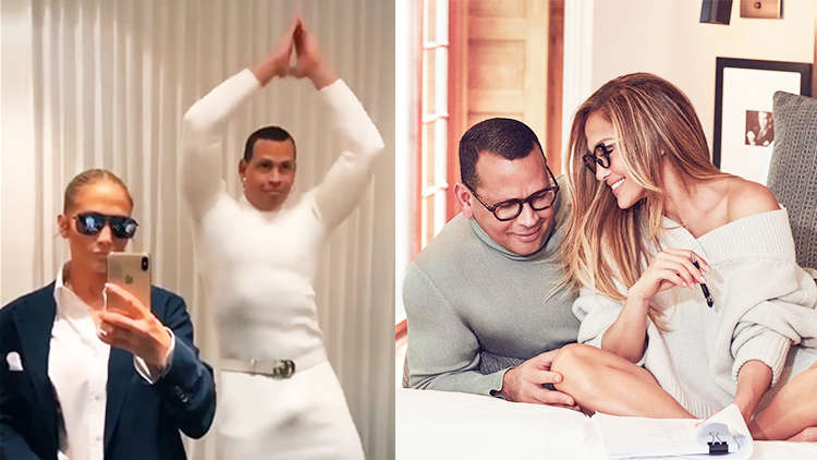 Watch: Jennifer Lopez and Alex Rodriguez Take 'Flip the Switch' Challenge