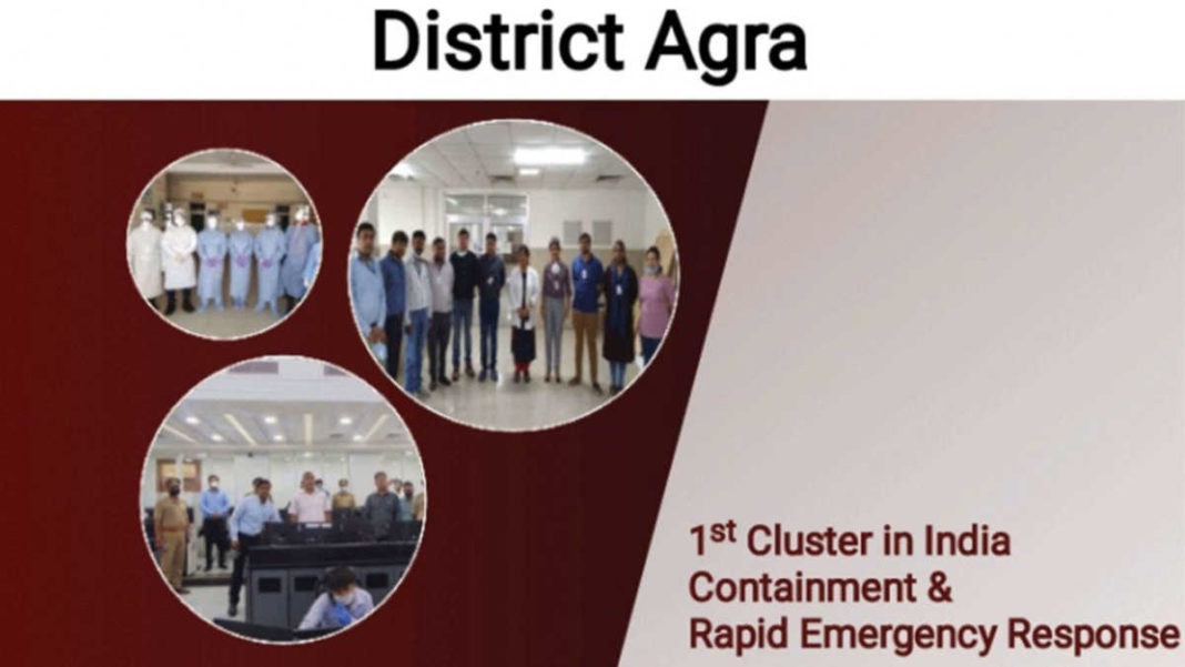 India's first COVID-19 containment cluster in AGRA