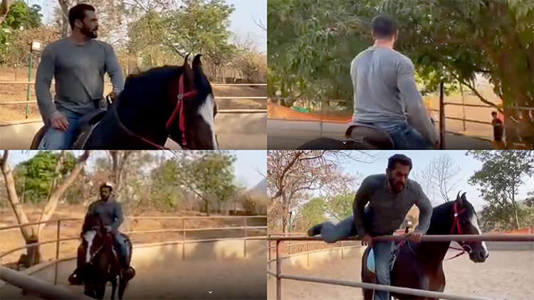 Salman Khan Enjoys Horse Riding During Lockdown