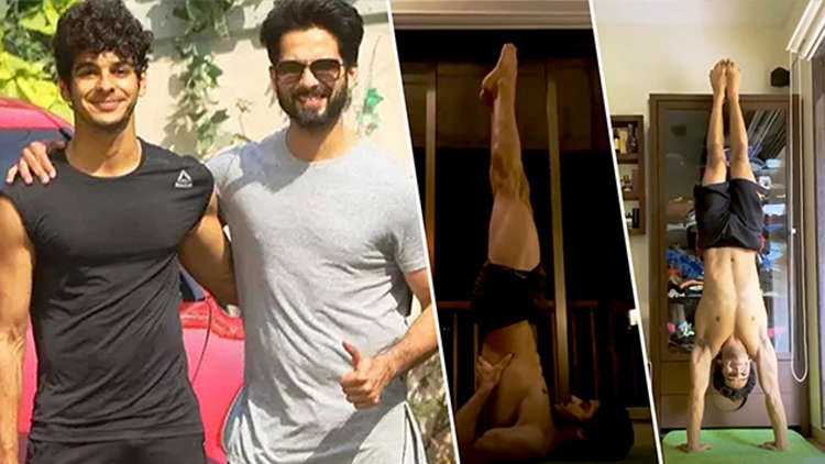 Watch: Shahid Kapoor's Brother Ishaan Khatter Working Out At Home - Bo...