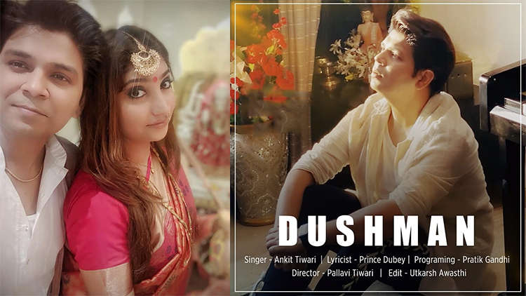 Ankit Tiwari's Wife Pallavi Turns Director With His Latest Single Dushman