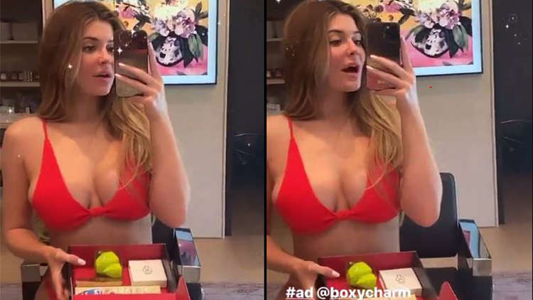 Kylie Jenner Look Red Hot In Red Bikini While Isolating In Her $12M Palm Springs Home