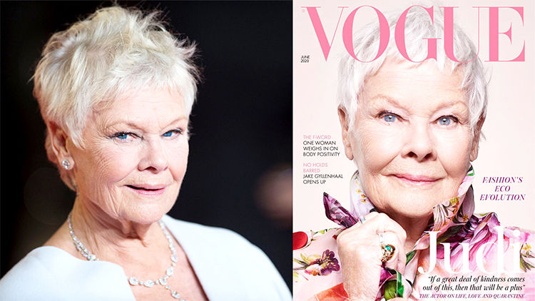 Judi Dench Creates History By Featuring On British Vogue At The Age Of 85