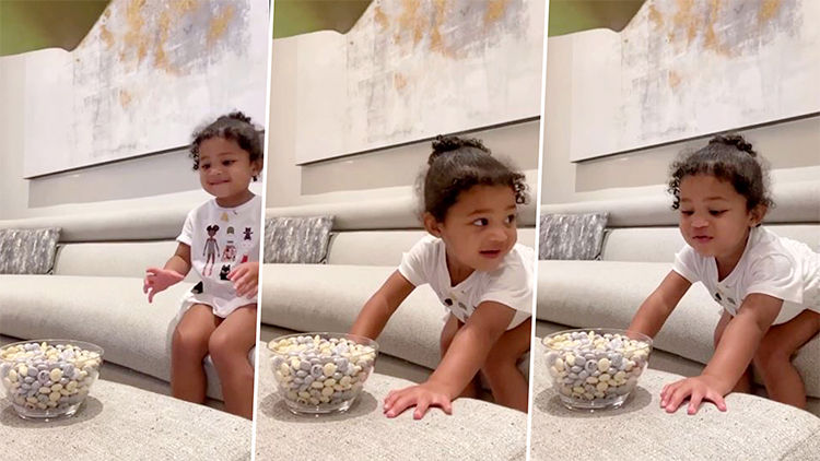 Kylie Jenner Tests Stormi’s ‘Patience’With A Bowl Of Tempting Chocolates Wins Over Internet