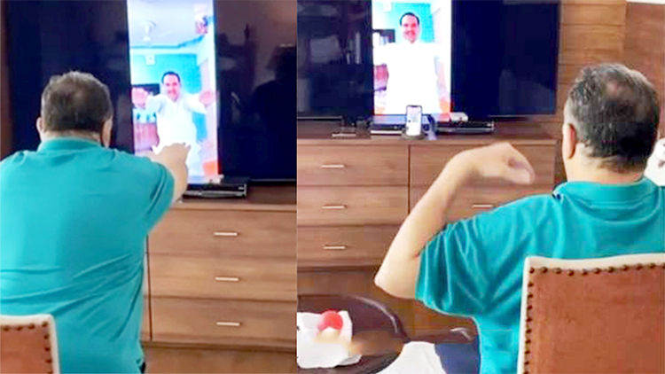 Rishi Kapoor's Last Video Doing Yoga During Lockdown