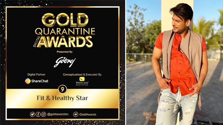 Sidharth Shukla Receives Most Number Of Votes At Gold Quarantine Awards