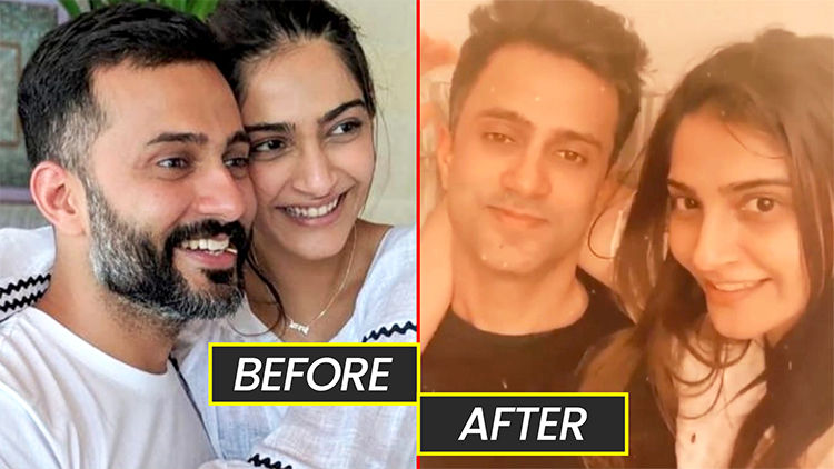 Sonam Kapoor's Husband Looks Unrecognizable In Clean Shaven Look