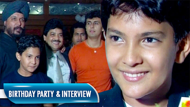 Throwback: Grand Party On Aditya Narayan's 13th Birthday