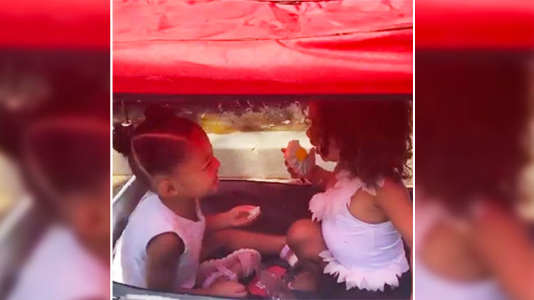 Chicago West Complimenting Cousin Stormi Webster’s Hair Is All You Need To Light Up Your Mundane Weekday; Watch