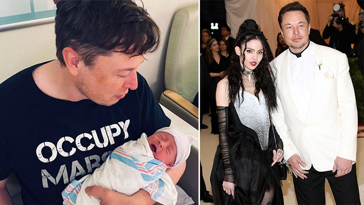 Elon Musk And Grimes Can T Legally Name Their Son X Ae A 12 Hollywood