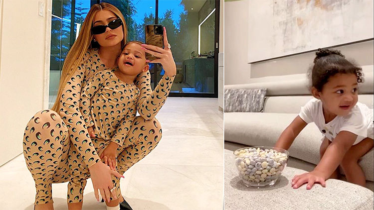 Kylie Jenner Challenges Stormi’s ‘Patience’ With A Bowl Of Tempting Chocolates