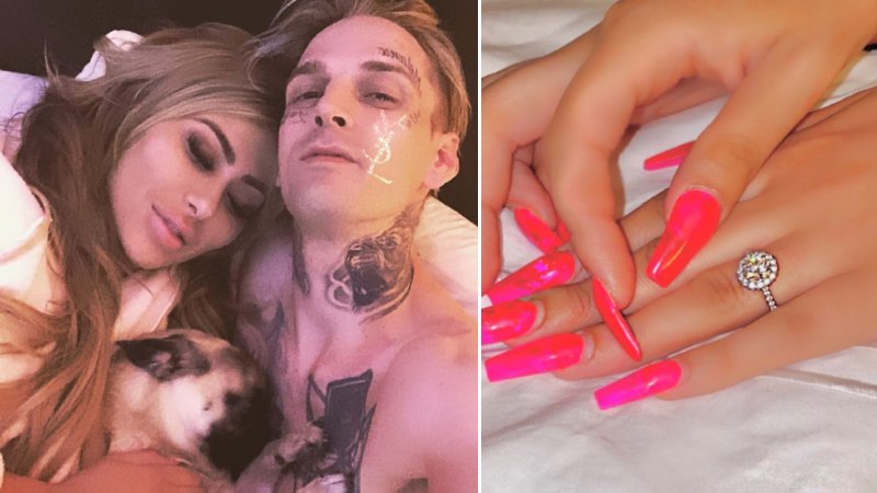 Aaron Carter Is Engaged To GF Melanie Martin Says, “Love wins”