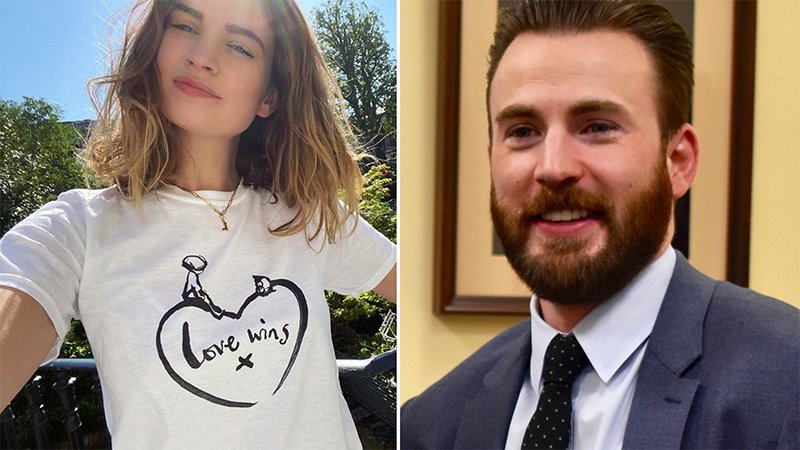 Are Chris Evans & Lily James The New IT Couple Of Hollywood?